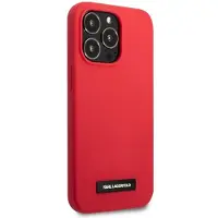 Karl Lagerfeld KLHCP13LSLMP1R iPhone 13 Pro / 13 6,1" hardcase rød/rød silikonplate