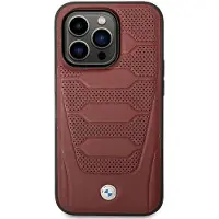 BMW Bmhmp14x22rpsr Iphone 14 Pro Max 6.7 Leather Seats Pattern Telefondeksel