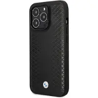 BMW Bmhmp14x22rfgk Iphone 14 Pro Max 6.7 Leather Diamond Pattern Telefondeksel