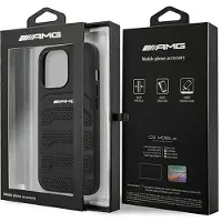 Sourcing Amg Amhcp14lgsebk Iphone 14 Pro 6.1 Leather Debossed Lines Telefondeksel
