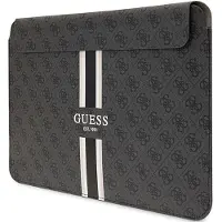 GUESS 4G Printed Stripes-deksel for en 16-tommers bærbar PC - svart