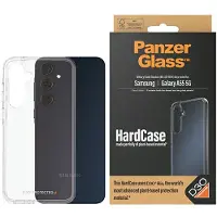 PanzerGlass HardCase - Clear Edition - baksidedeksel for mobiltelefon - MagSafe-samsvar - D3O Bio, plastikk - gjennomsiktig - for Samsung Galaxy A55