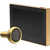 Ezviz HP2 - Digitalt kikkehull - trådløs (802.11b, 802.11g, 802.11n) - batteridrevet - 4.3 - 1 kamera(er) - PS CMOS - gyllen