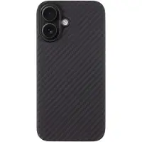 Tactical iPhone 16 MagForce Aramid-deksel - svart
