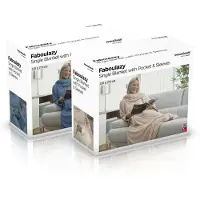 Huismerk Faboulazy Enkeltpledd Med Senterlomme