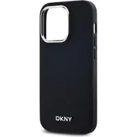 DKNY MagSafe iPhone 14 Pro-etui med vanlig logo - svart