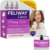 Feliway Klassisk Påfyllingsdiffuser 48ml 3 Enheter