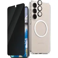 PanzerGlass Flagship 3-in-1 Privacy Bundle Samsung Galaxy S25+