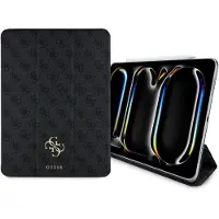 GUESS GUFC13PM24PS4SGK iPad Pro 13" 2024 svart/svart Magnetisk 4G Big Logo