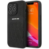 Mercedes Amg Amhcp13losdbk Iphone 13 Pro13 6.1 Leather Curved Lines Telefondeksel
