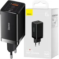 Baseus GaN5 Pro, Innendørs, AC, 20 V, 1 m, Sort