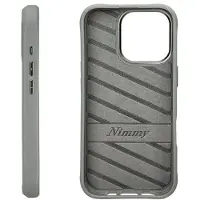 Usorteret Nimmy Glasses Cool Cat-etui for iPhone 16 Pro Max - Grå