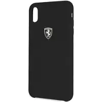 Ferrari Hardcase FEOSIHCI65BK iPhone Xs Max svart/svart Silikon Off track