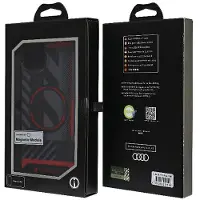 Audi IML Sport MagSafe-etui iPhone 15/14 Plus 6,7" svart/sort hardcase AU-IMLMIP15M-RSQ/D2-BK