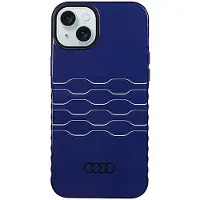 Audi IML MagSafe-etui for iPhone 15 Plus / 14 Plus - blå