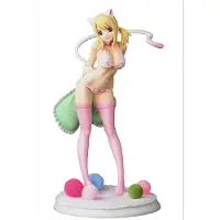 Orca Toys Fairy Tail 1/6 Lucy Heartfilia·kirsebærblomstkatt Gravure-stilfigur 25 Cm