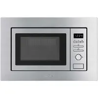 Smeg Fmi017x Innebygd Mikrobølgeovn Med Grill