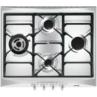 Smeg Selezione Sr264xgh2 Gasskomfyr 60 Cm