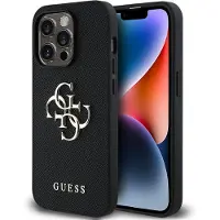 GUESS Pu Grained 4g Metal Logo Iphone 13 Pro Telefondeksel