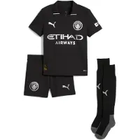 Puma Manchester City 25/26 Away Minikit Kids, Clothing, Black, 5-6Y