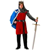 Carnival Toys Middelalderskonge Menns Kostyme