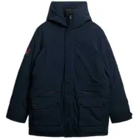 Superdry for man. M5011909A City Padded Parka navy (L), Casual, Polyester