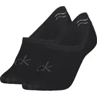 Calvin Klein Fotballsko - Høye bukser - 2-pack - Svart - - 39/42 - Sokker