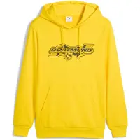 Puma Borussia Dortmund FtblCulture Hoodie Men, Sport, Faster Yellow/Black, 3XL