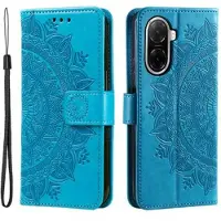 Mtp Products Xiaomi Redmi A5 4G/Poco C71 Mandala Series Lommebok-deksel - Blå