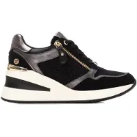 Xti for woman. 14437902-NEGRO Trainers 144379 black (40), 3 to 5 cm, Zip, Casual