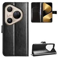 Mtp Products Huawei Pura 80 Ultra Lommebokveske med Stativ - Svart