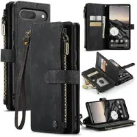 CASEME Google Pixel 10/10 Pro C30 Multifunksjonell Lommebok-deksel - Svart