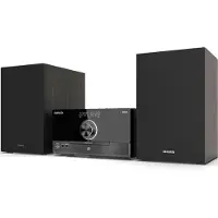 Aiwa MSBTU-600, Hjemmelydanlegg (mikro), Svart, Brett, 50 W, RCA, FM
