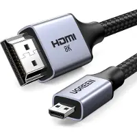 UGREEN HDMI-kabel MicroHDMI hann til HDMI Hann 2.1 8K 2m