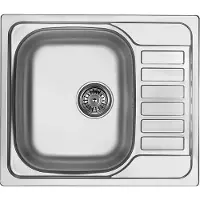 Deante Stål Kjøkkenvask 1 Kum Med Avrenningsfelt Zeo 311a