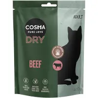 Cosma Extruded Single Meat Storfekjøtt 400g / 2kg / 2 x 2kg - Sparepakke: 2 x 2 kg