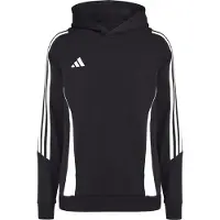 Adidas Hettegenser - Tiro24 SWHOODY - Svart/Hvit - - 12 år (152) - Hettegenser