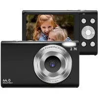 INF Digitalkamera 2,7K / 44MP / 16x zoom, sort
