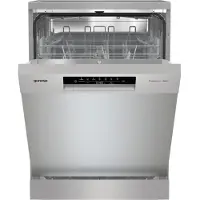 Gorenje GS642D90X, Frittstående, Full størrelse (60 cm), Sølv, Berøringskontroll, 2 kurver, Øvre