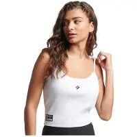 Superdry Code Essential Strappy Ermeløs T-skjorte