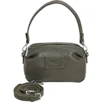 Pepe Jeans for woman. PL031565 Carmy Icon green shoulder bag (OSFA), Casual, Polyurethane