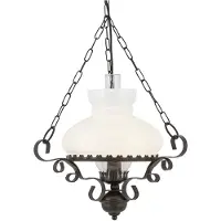 Searchlight OIL LANTERN - hengelampe med antikk sjarm