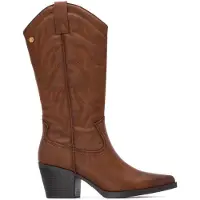 Xti for woman. 14430604-CAMEL Boots 144306 brown (39), 5 to 8 cm, Zip, Casual