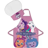 My Little Pony Utforskende Barneforkle - 2-delt Sett