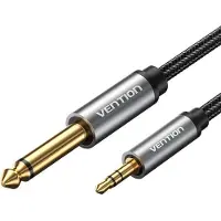 Vention Lydkabel minijack 3,5 mm hann til jack 6,35 mm hann BCYHL 10 m