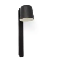 Faro Vegglampe Tila, svingbart hode, svart