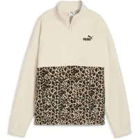 Puma Essentials Animal Print Relaxed Crew Women, Collections, Alpine Snow, L
