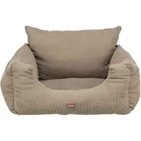 Trixie bilsete for hunder, gråbrun - L 55 x B 30 x H 55 cm