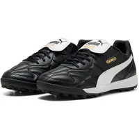 Puma KING TOP TT Football Boots Unisex, Shoes, Black/White/Gold, 41