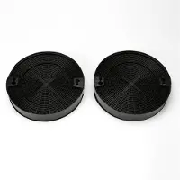 Elica CFC0140124, Filter til kjøkkenhette, Sort, Kull, , Alba Cubo Island, Aqua, Coraline, Daisy, Emerald, Memphis, Mensola, Light Cube Island, Oretta,..., 2 stykker